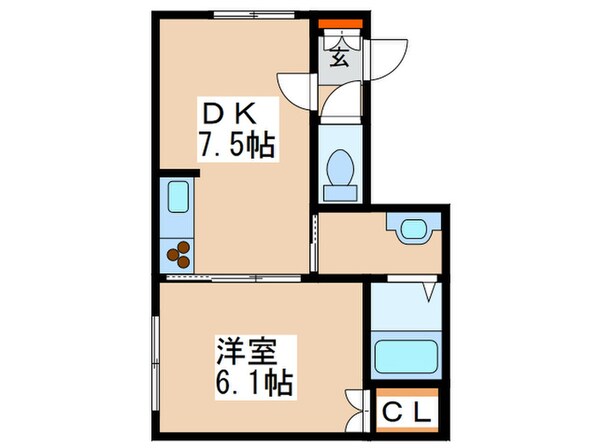 貴光マンションの物件間取画像